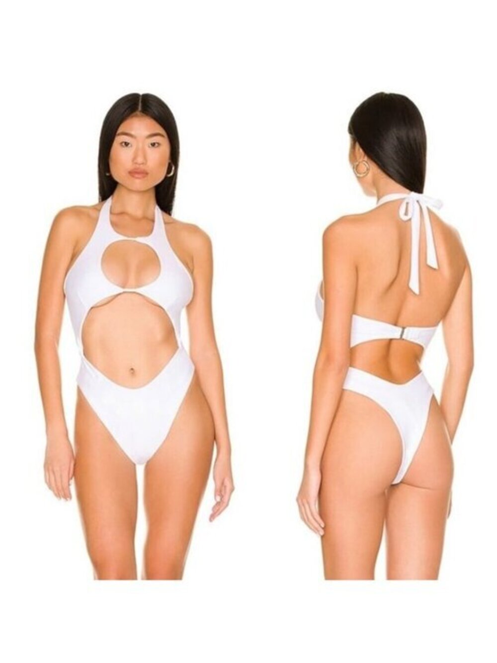 Michael Costello x REVOLVE The Aden One Piece White